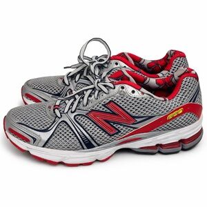 New Balance- 880 Red & Gray Running Shoes